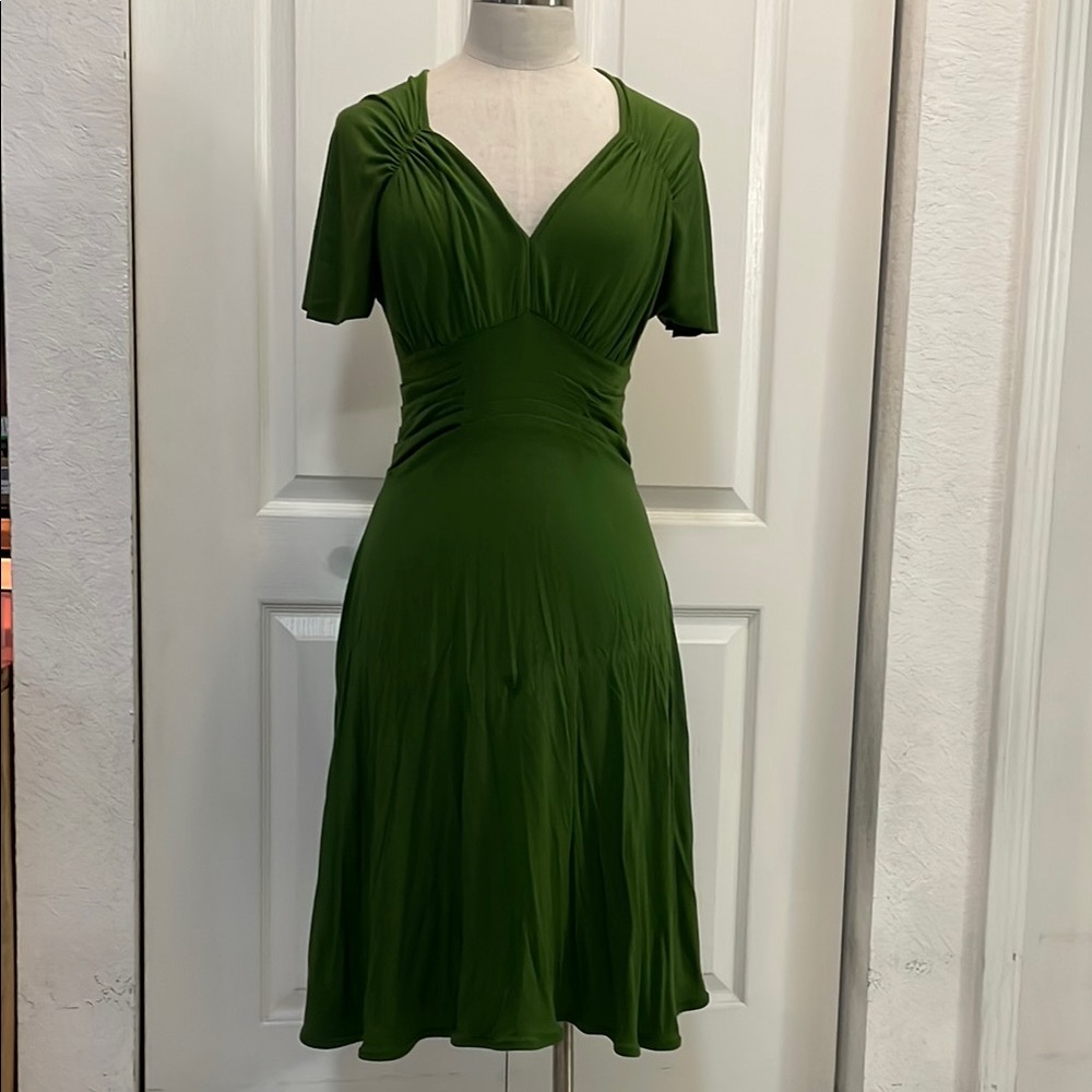 Rachel Pally Forest Green Midi Dress